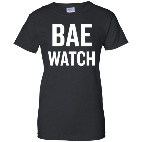 bae watch womens t shirt - lady t shirt - black