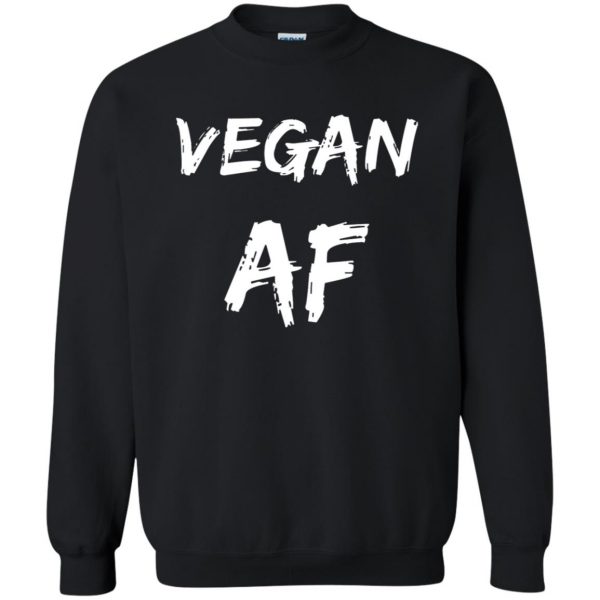 vegan af sweatshirt - black