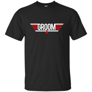 Groom t-shirt - black