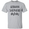 German Shepherd Mom t-shirt - sport grey