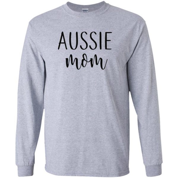 Aussie Mom long sleeve - sport grey
