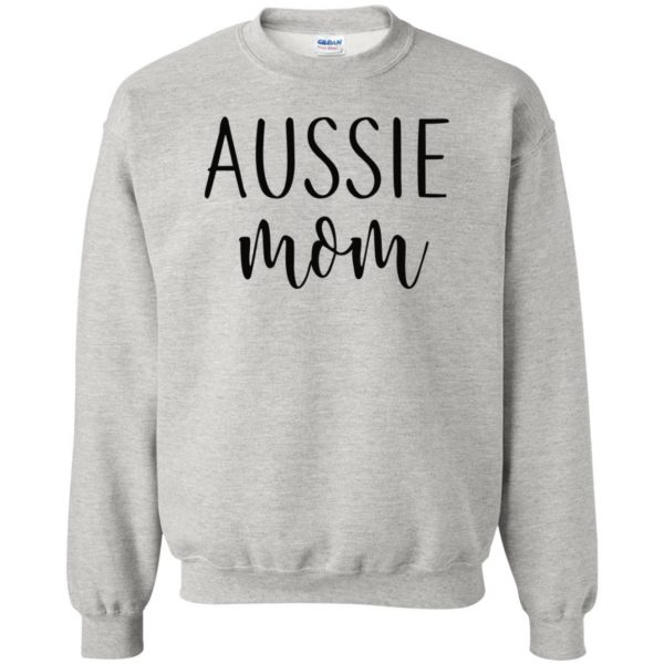 Aussie Mom sweatshirt - ash