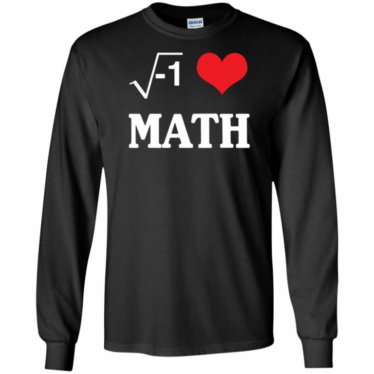 I Love Math Shirt - 10% Off - FavorMerch