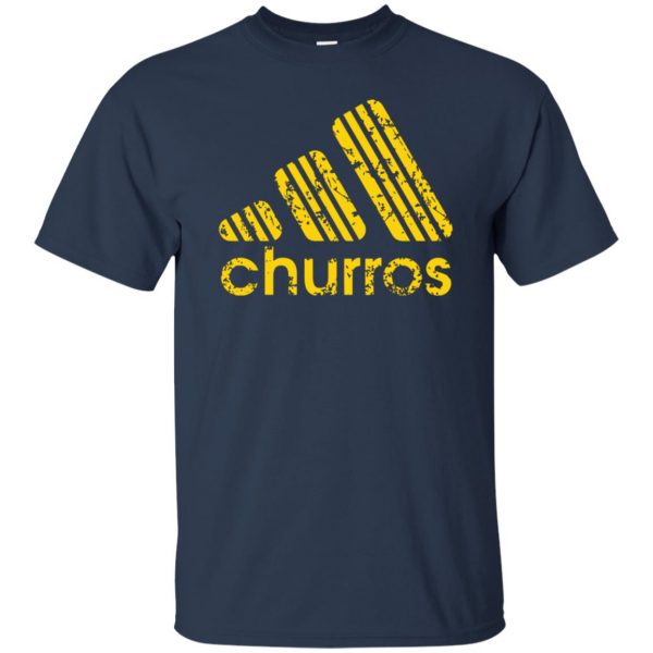 churro t shirt - navy blue