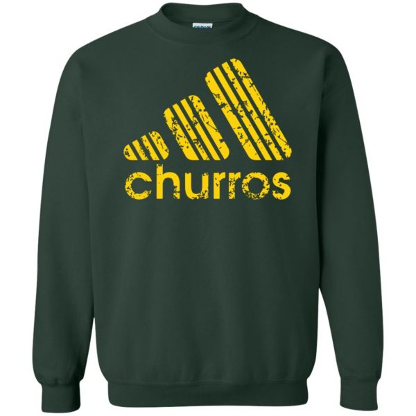 churro sweatshirt - forest green