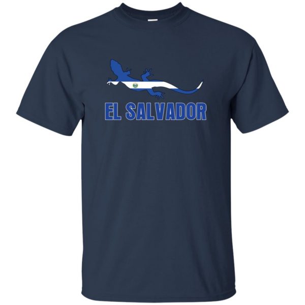 el salvador hoodie t shirt - navy blue
