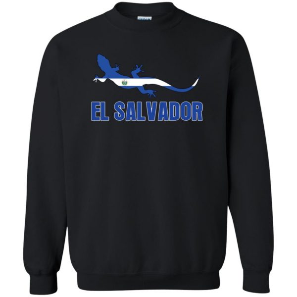 el salvador hoodie sweatshirt - black