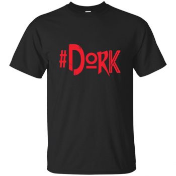 dork t shirt - black