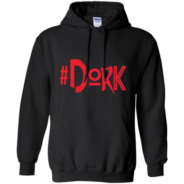 dork hoodie - black