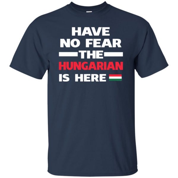 hungarian t shirt - navy blue