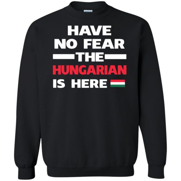 hungarian sweatshirt - black