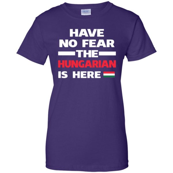 hungarian womens t shirt - lady t shirt - purple