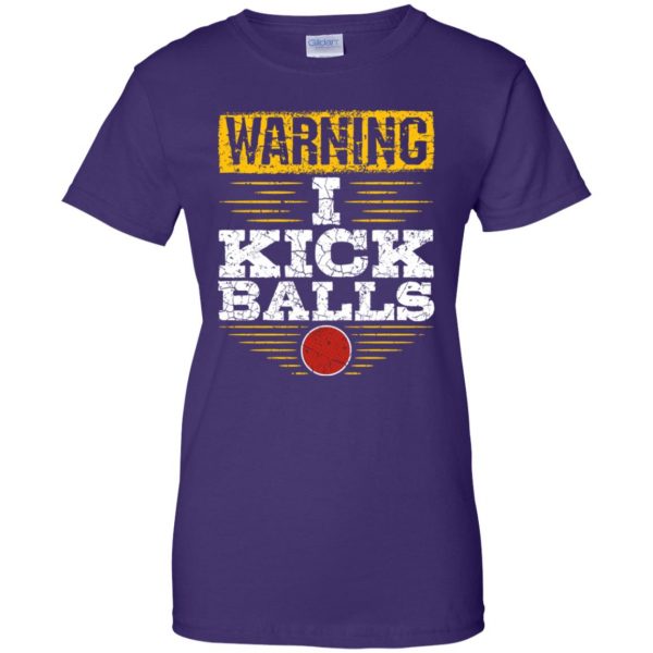 kickball womens t shirt - lady t shirt - purple