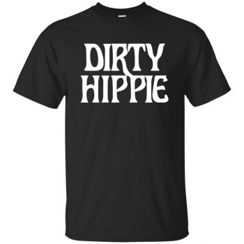 dirty hippie shirt - black