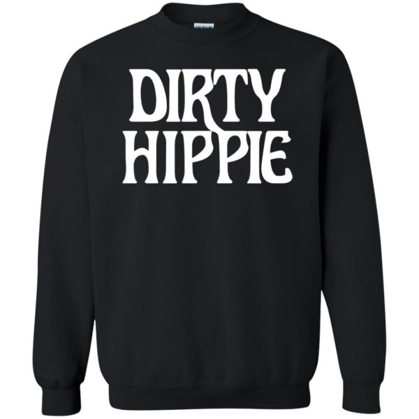 dirty hippie sweatshirt - black
