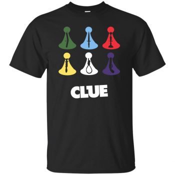 clue t shirt - black