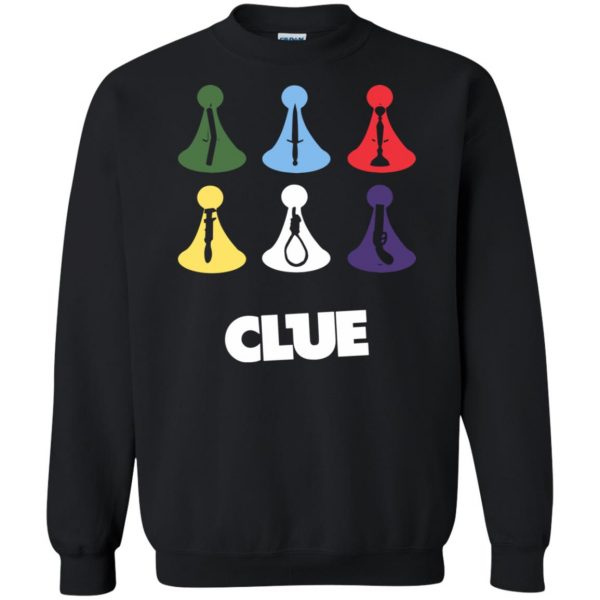 clue sweatshirt - black