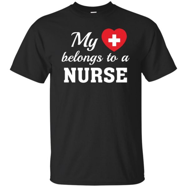 nurse boyfriend shirt - black