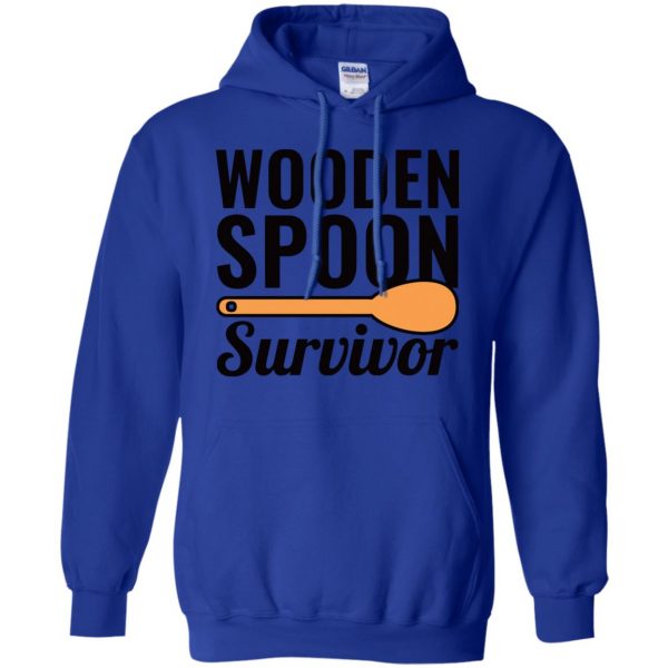 i survived the wooden spoon hoodie - royal blue