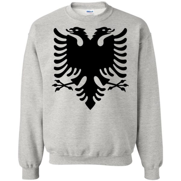 albanian hoodie sweatshirt - ash