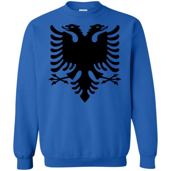 albanian hoodie sweatshirt - royal blue