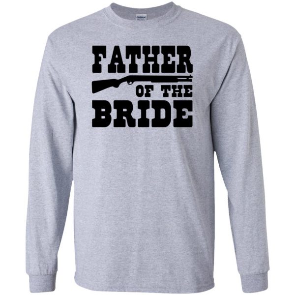 father of the bride long sleeve - sport grey