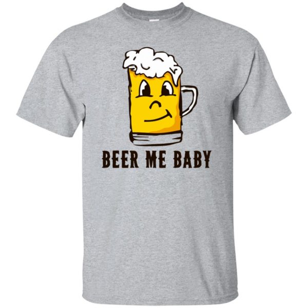 beer me t shirt - sport grey