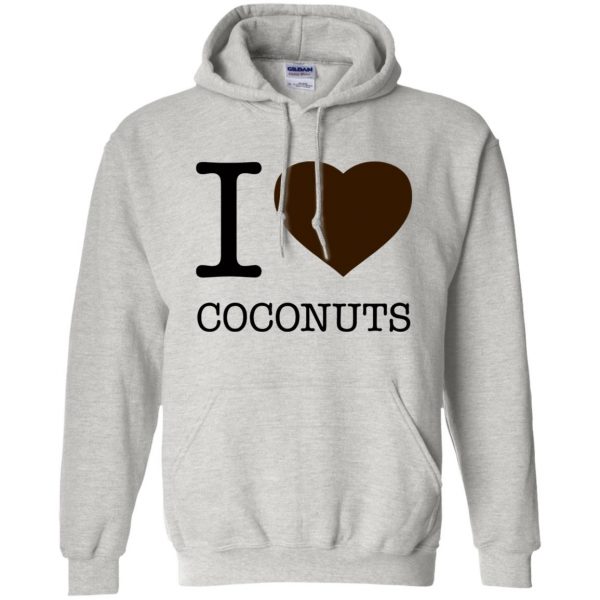 coconuts hoodie - ash