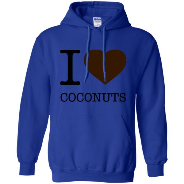 coconuts hoodie - royal blue