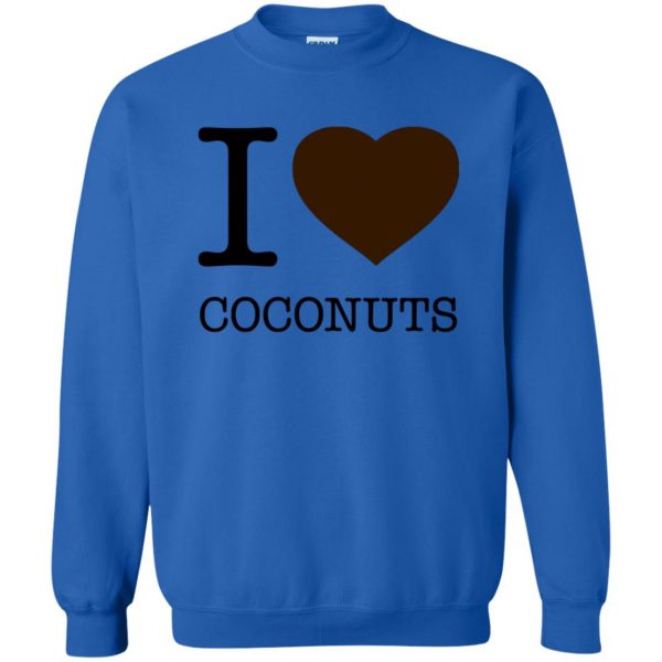 coconuts sweatshirt - royal blue
