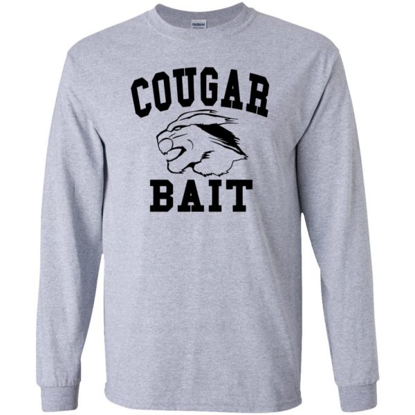 cougar bait long sleeve - sport grey