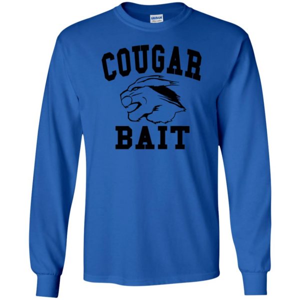 cougar bait long sleeve - royal blue