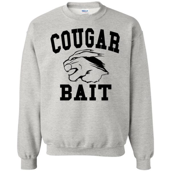 cougar bait sweatshirt - ash