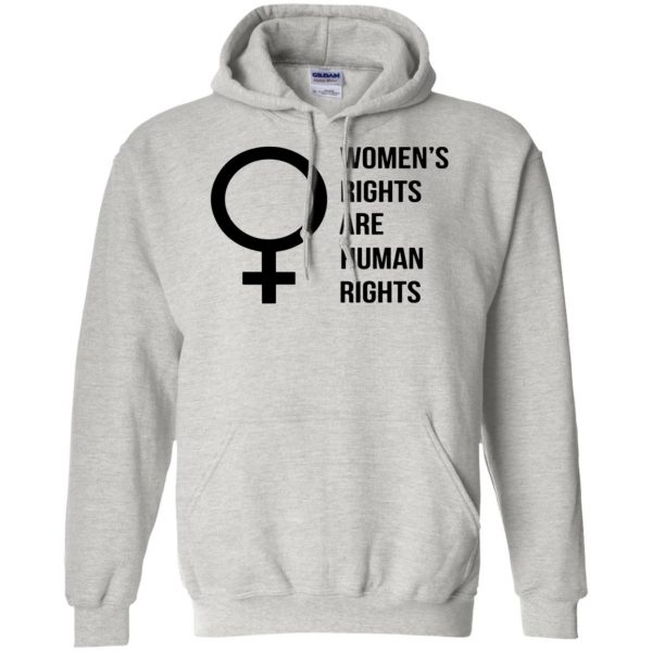 womens rights hoodie - ash