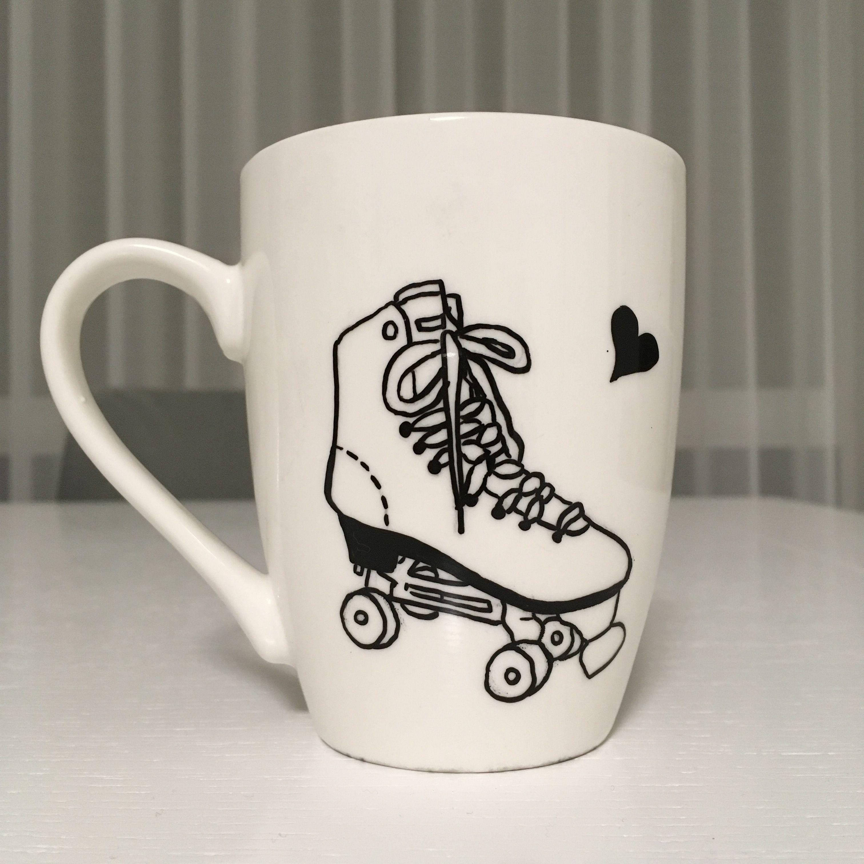 Roller Skating Gift For Skaters Christmas Gift The Roller Rink is My Happy Place Coffee Mug Birthday Gift for Roller Skater