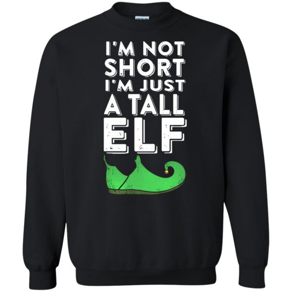short people sweatshirt - black