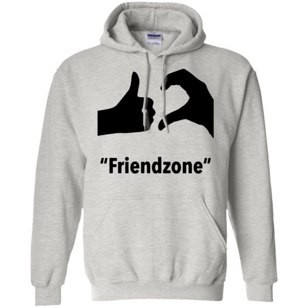 friendzone hoodie - ash