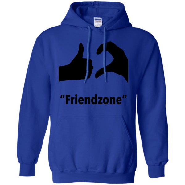friendzone hoodie - royal blue