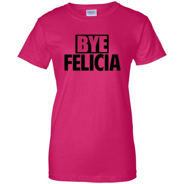 felicia womens t shirt - lady t shirt - pink heliconia
