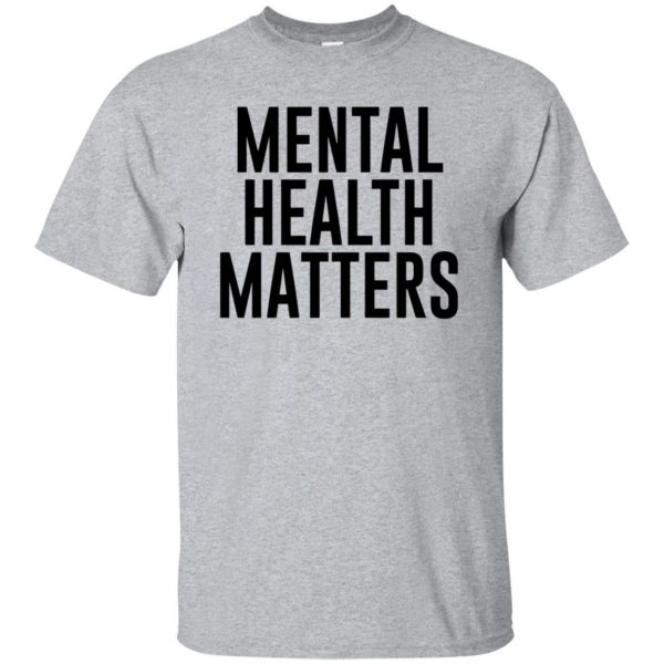 mental illness t shirts - sport grey