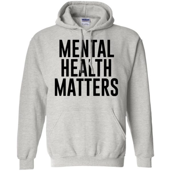 mental illness hoodie - ash