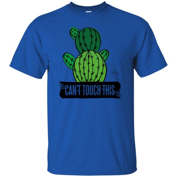 can t touch this t shirt - royal blue
