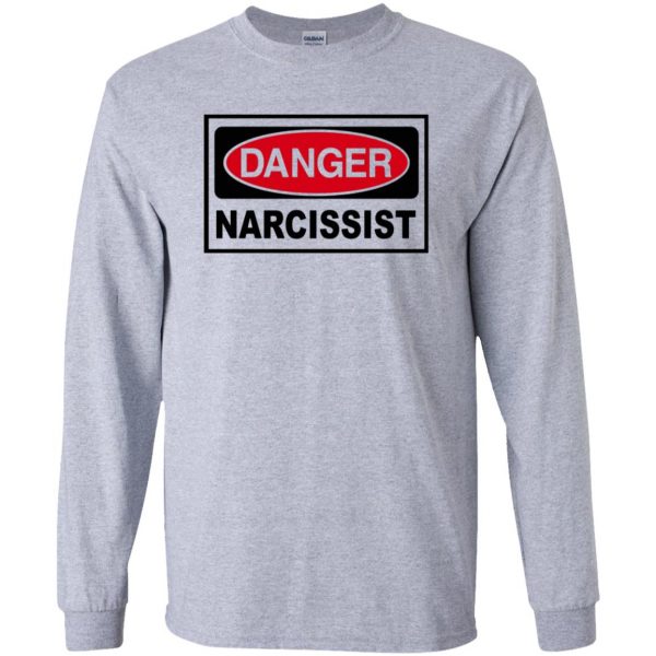 narcissist long sleeve - sport grey