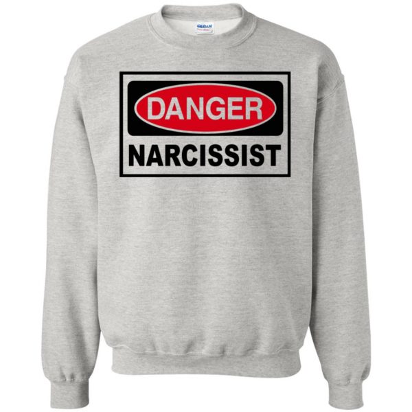 narcissist sweatshirt - ash