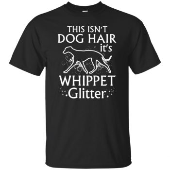 whippet t shirt - black