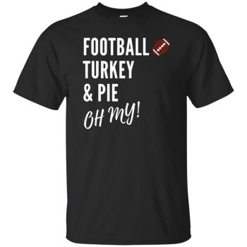 football turkey shirt - black