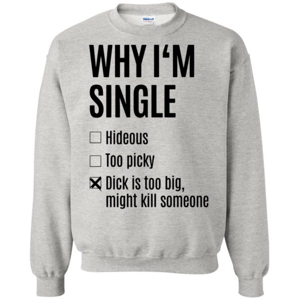 i'm single sweatshirt - ash