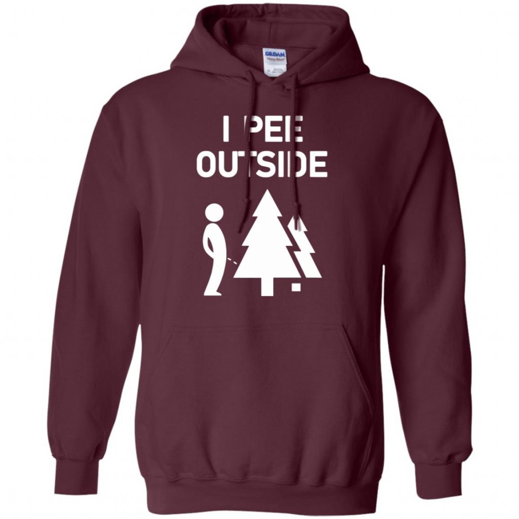 i pee outside t shirt