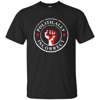 politically correct t shirts - black