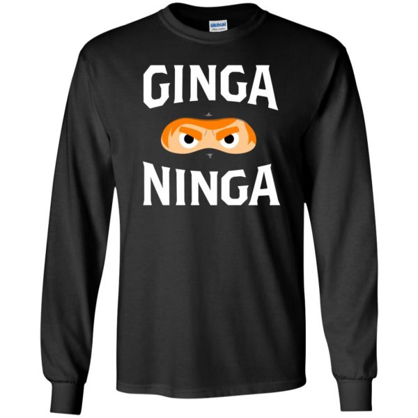 ginga ninja long sleeve - black